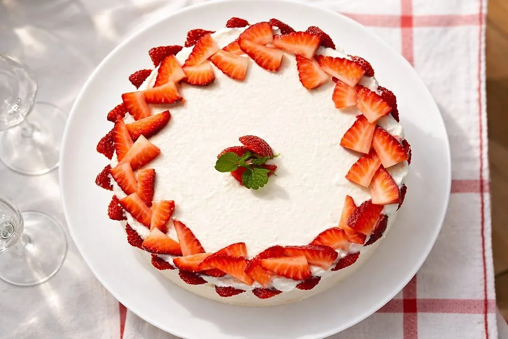 Strawberry cheesecake