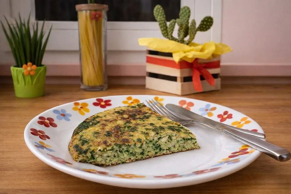 Mint frittata