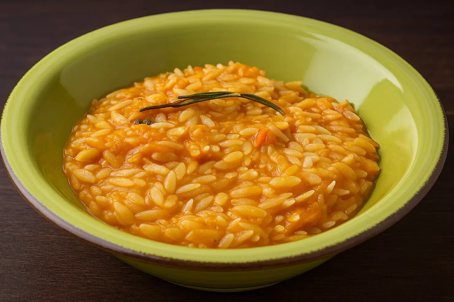 No-fuss creamy pumpkin risoni