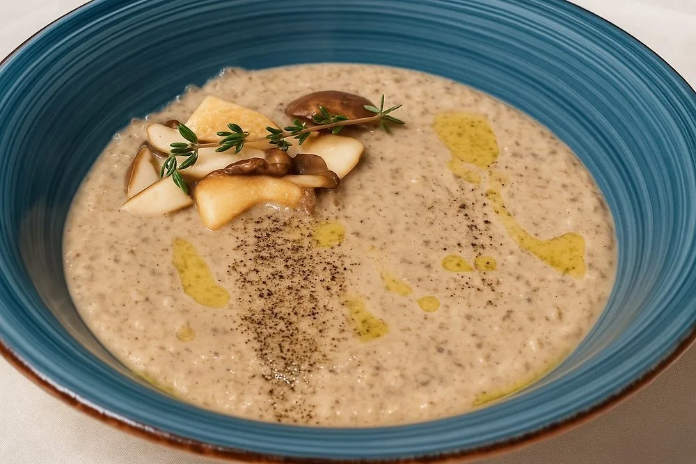 Mushroom velouté